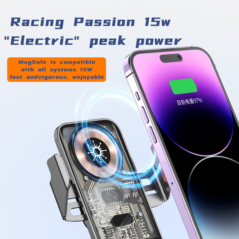 🧲Magnetic Wireless Car Charger Phone Holder